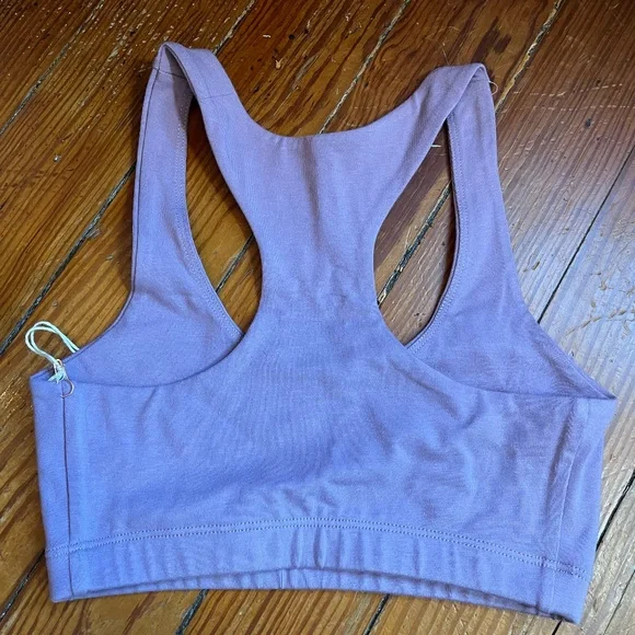NWT Mate the Label organic lavender sports bra - Picture 3 of 3